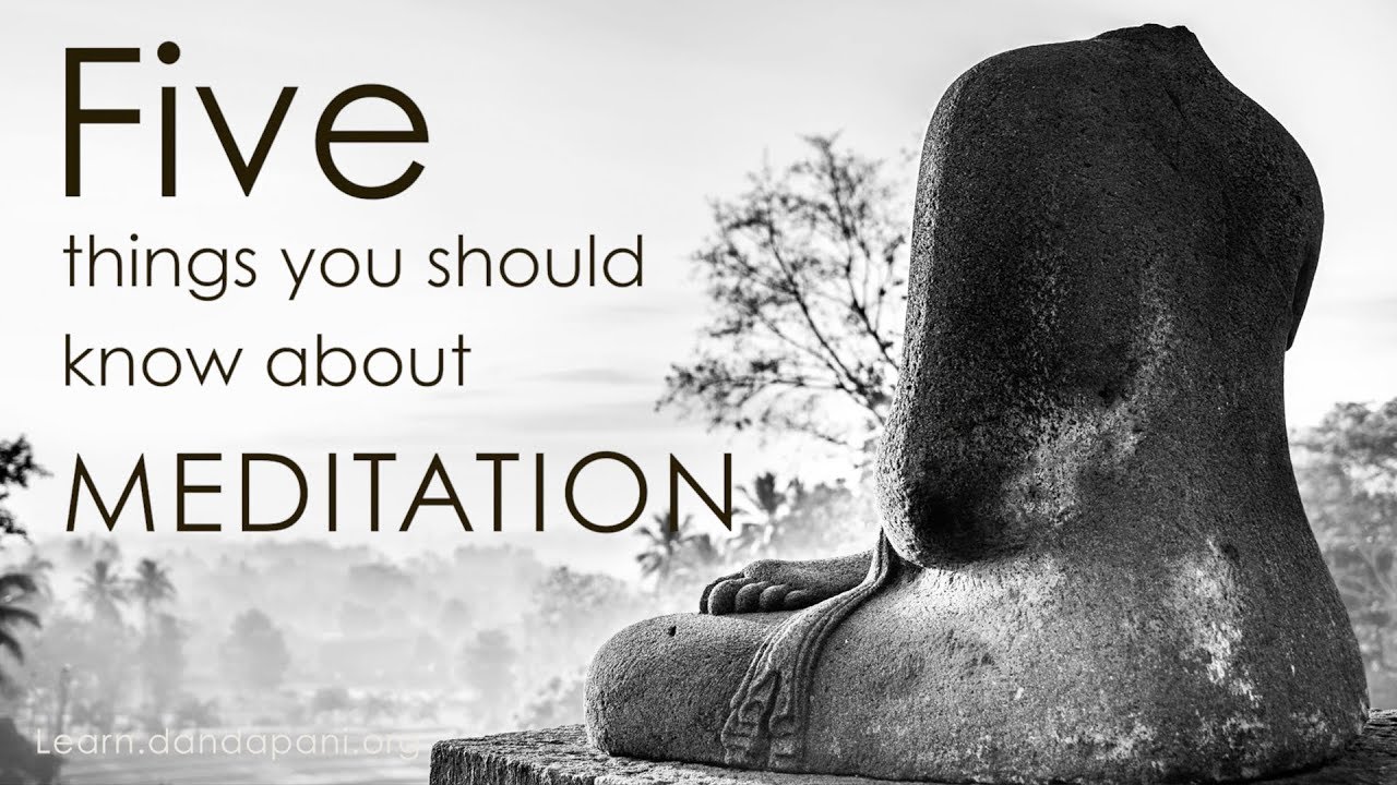 5 Things You Should Know About Meditation