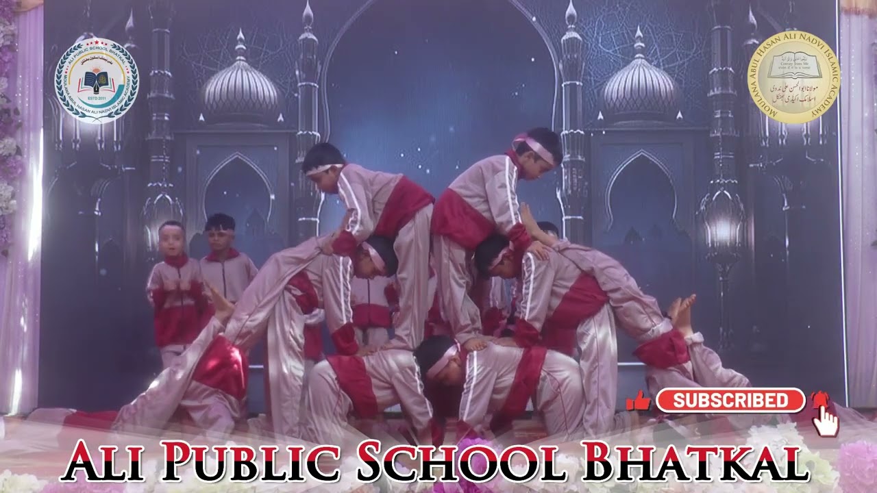 Pyramid Show | Grade 1 Boys Performance | Ali Public School Bhatkal