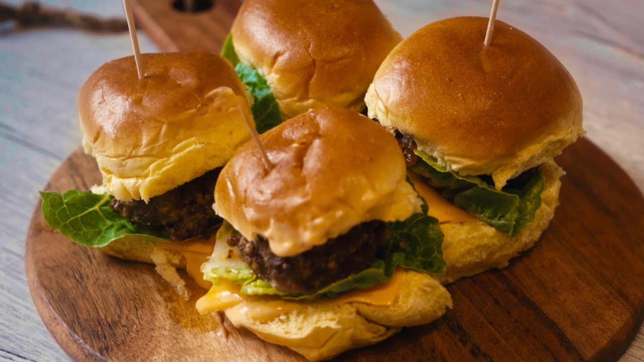 How to Make Perfect Mini Beef Slider Burgers at Home!