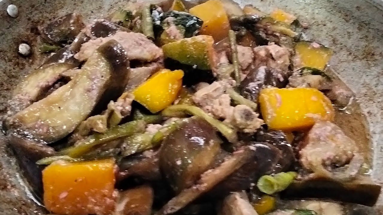 Pinakbet pinasarap pa more ng alamang at Pork | Maparami kain no ng kanin nito