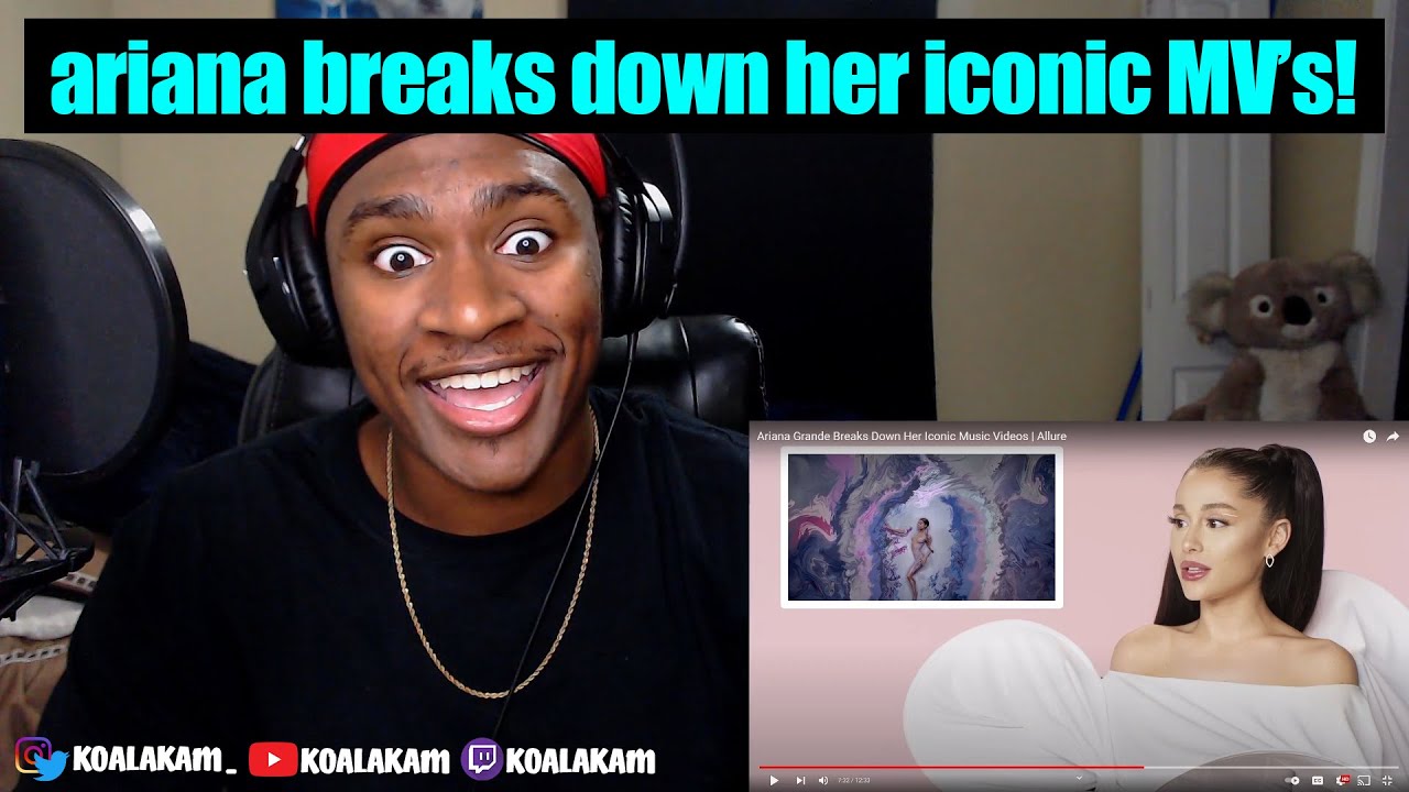 Ariana Grande Breaks Down Her Iconic Music Videos (reaction)