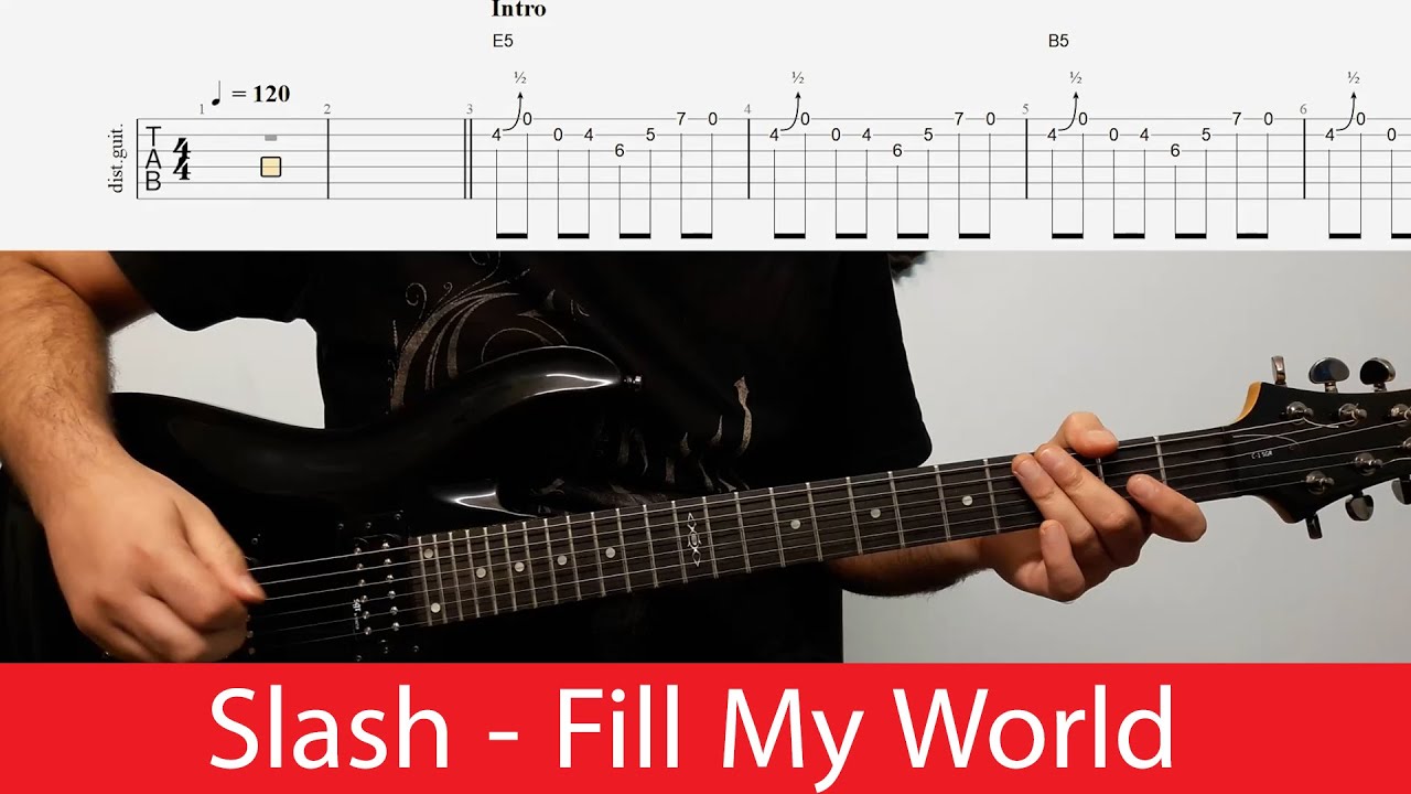 Slash ft. Myles Kennedy And The Conspirators - Fill My World Guitar Cover(Eb Standard)