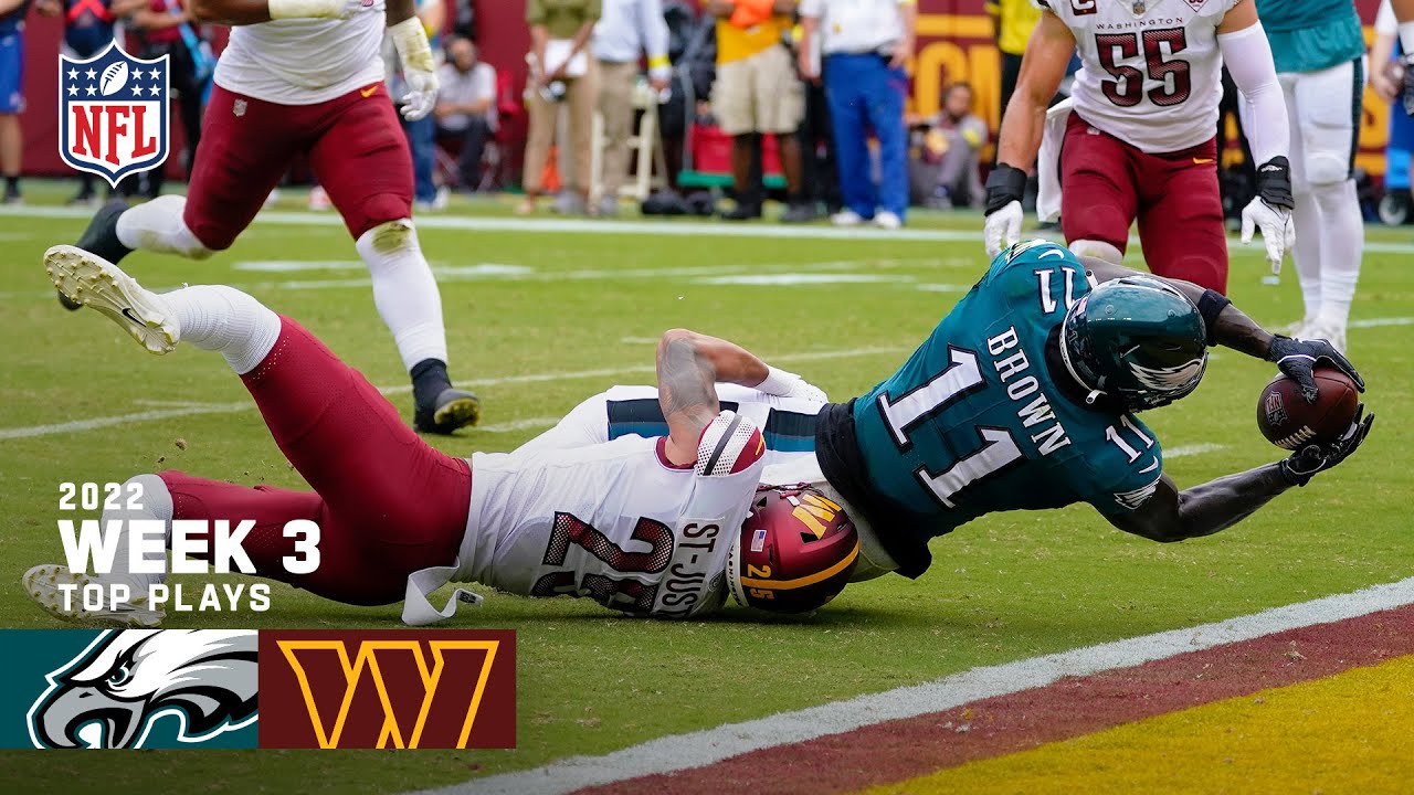 Philadelphia Eagles Top Plays vs. Washington Commanders | 2022 Regular Season Week 3