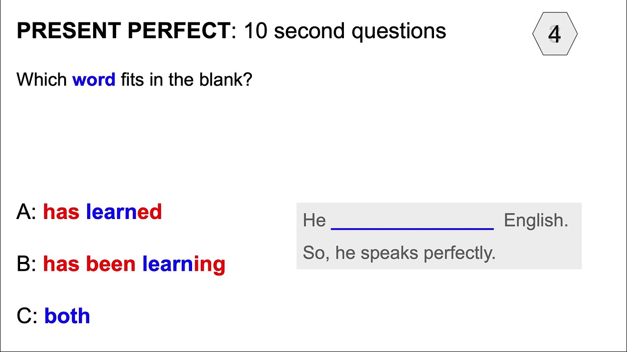 Why your perfect tense sentence may sound awkward?