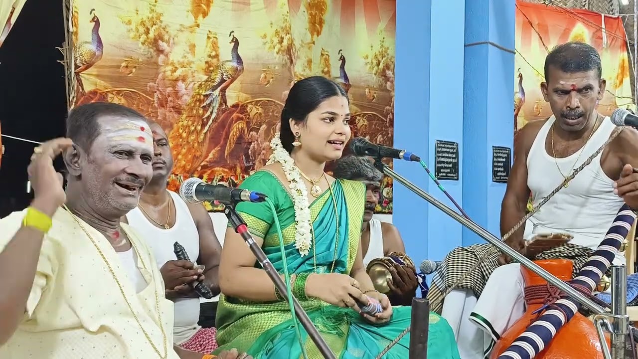 ஊச்சிக்குளம் மூப்பிடாதி அம்மன் கோவில் கொடைவிழா மாதவி வில்லுபாட்டு பகுதி - 2#மாதவிவில்லிசை #மாதவி 