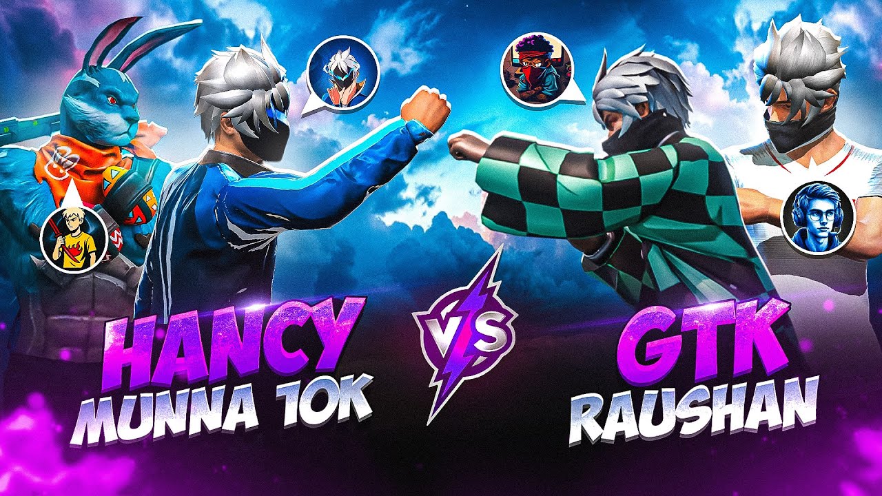 GTK RAUSHAN VS HANCY MUNNA 10K | THE 🇳🇵🇮🇳🇧🇩 LEGENDS🔥