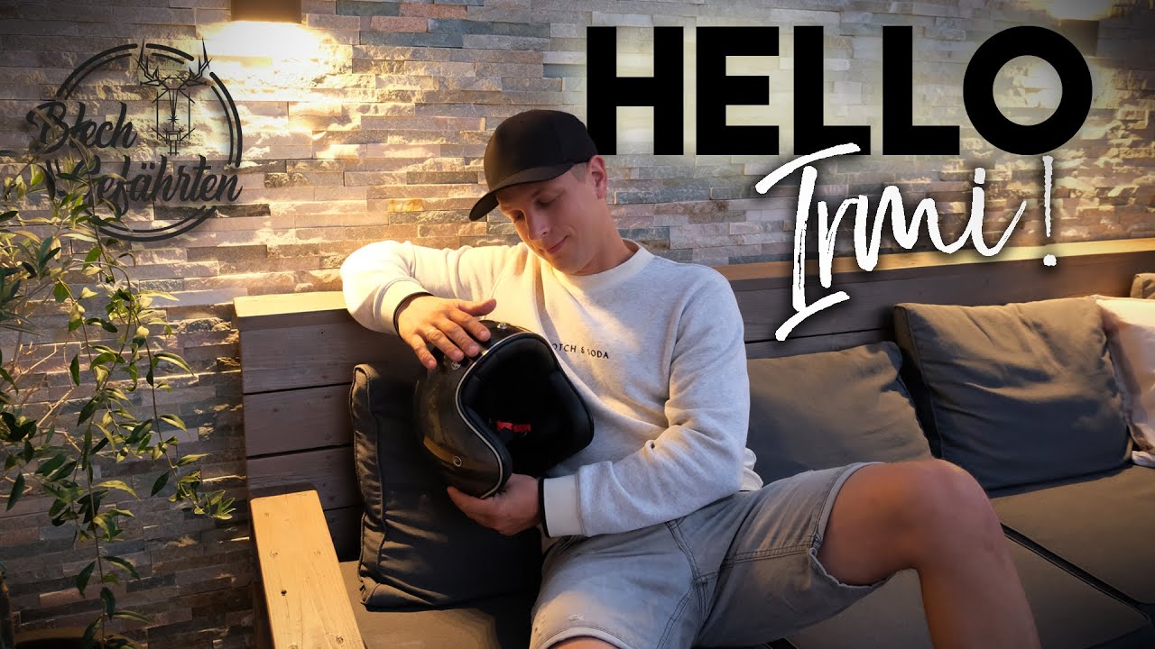 Mein kleines Fr&auml;ulein Irmi | Blechgef&auml;hrten testen Jethelm | Vespa Helm Test | #Produkttest