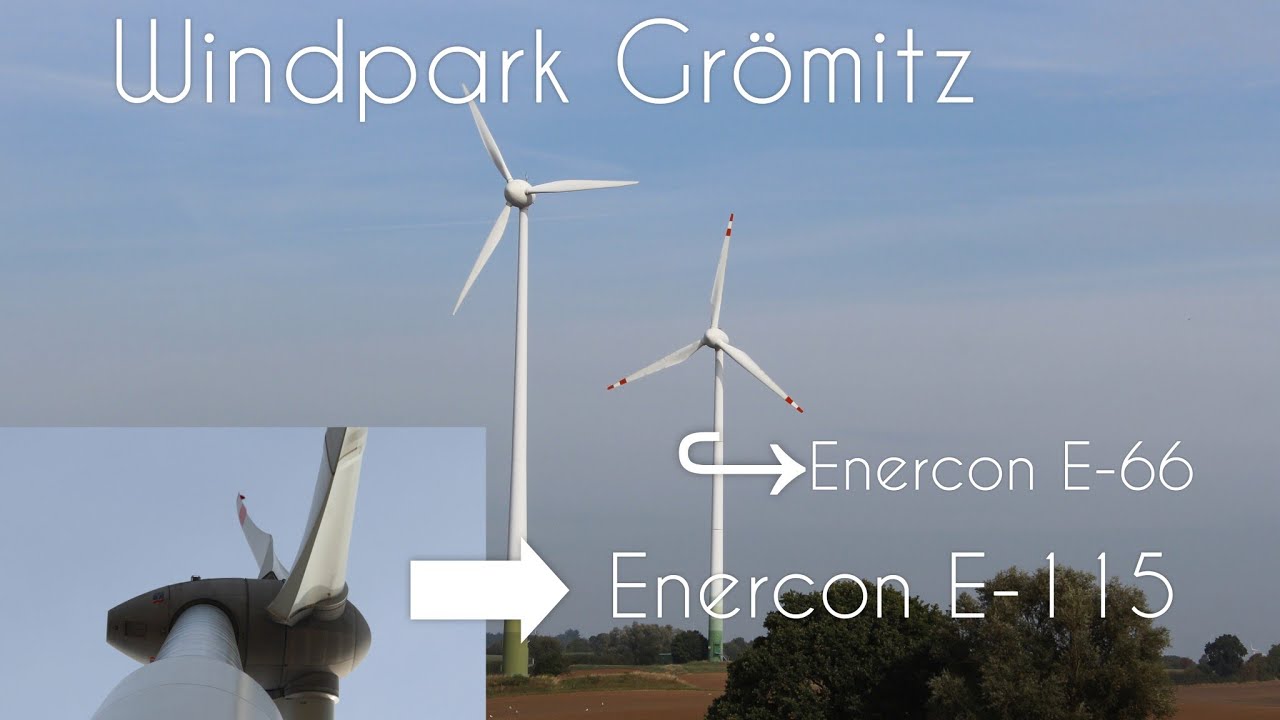 Windpark Grömitz | Enercon E-40, E-66, E-101, E-115 Windkraftanlagen