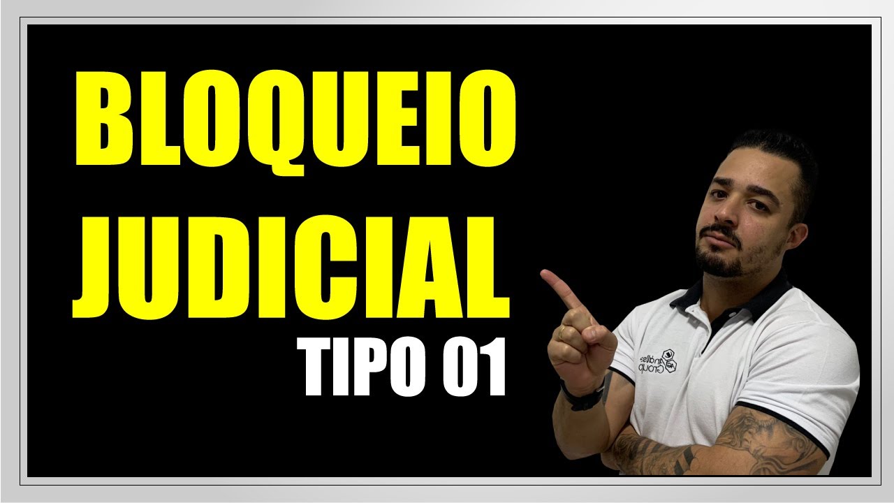 RENAJUD CD 01 &ndash; BLOQUEIO JUDICIAL