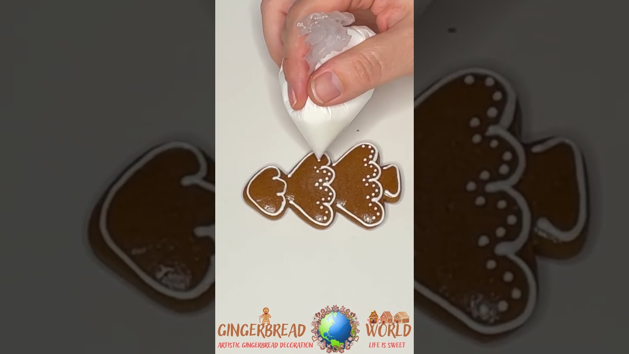 Christmas cookies - Decorating gingerbread christmas TREE 🎄