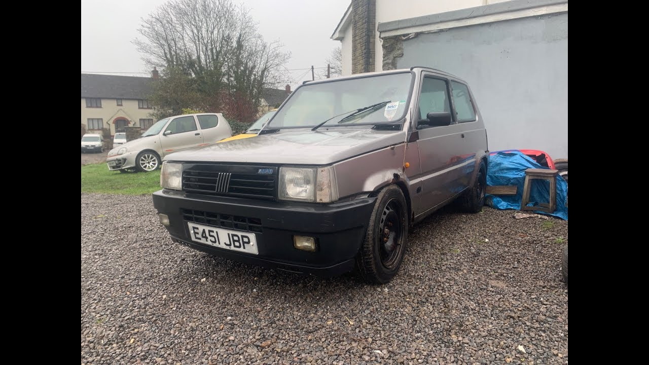 1987 Fiat Panda restoration Pt1