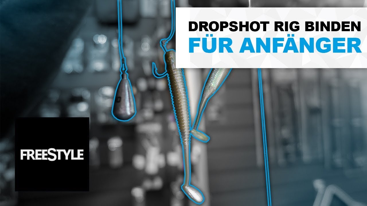 Wie DU das Dropshot RIG zum Angeln bindest! MIT und OHNE SEITENARM | SPRO know-how