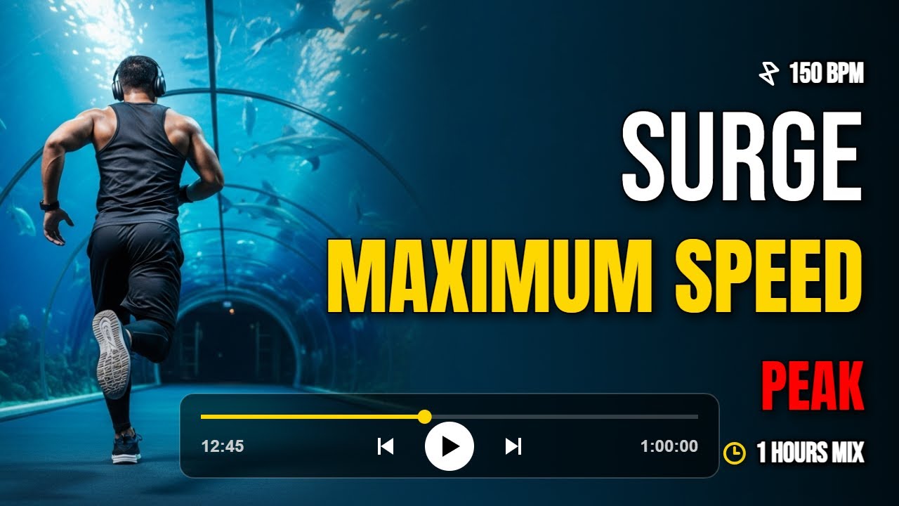 Running Music 2025 | SURGE (150 BPM) Workout Mix