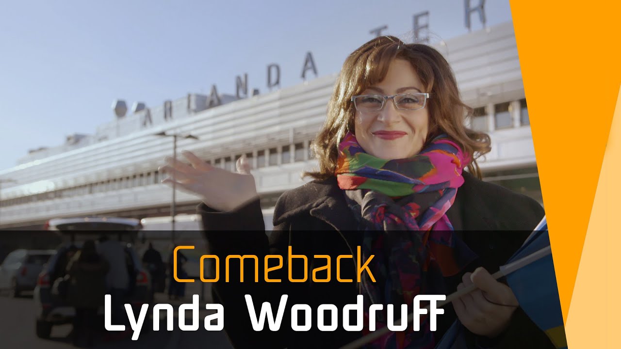 Lynda Woodruff invit till Måns Zelmerlöw i finalen av Melodifestivalen 2016
