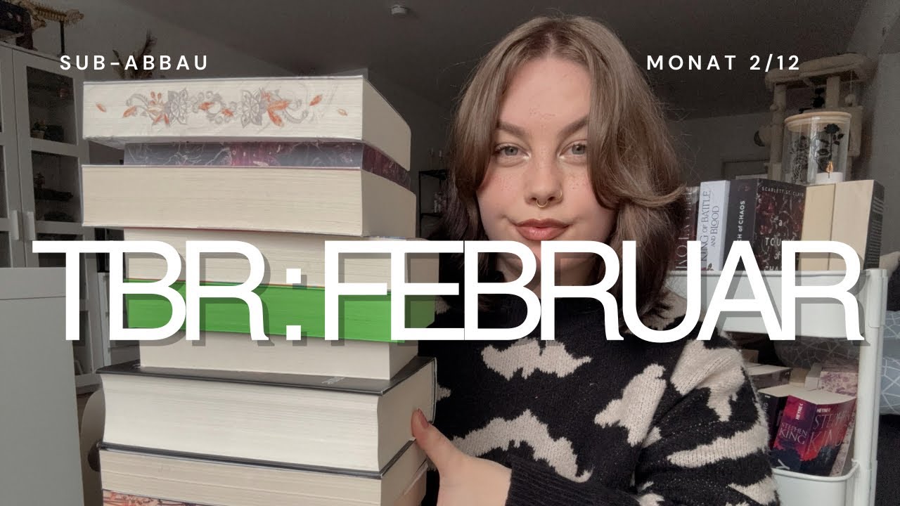 TBR: Februar 📚| Prompts entscheiden | SuB-Abbau | Kyra‘s book space 