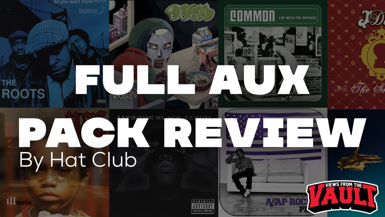 Hat Club, Hip Hop and New Era Fitteds!  Full AUX Pack Collection Review!