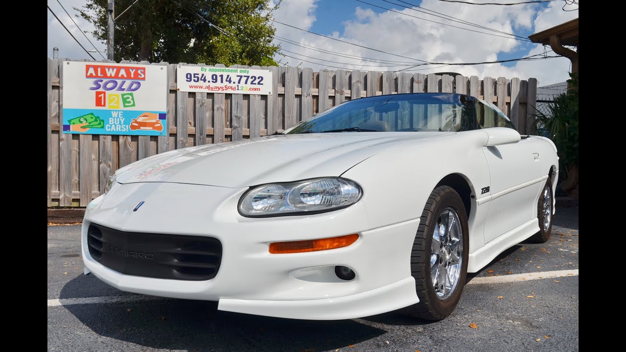 2002 Chevrolet Camaro Z28 Convertible - 35th Anniversary! #v8 #camaro #convertible #musclecar