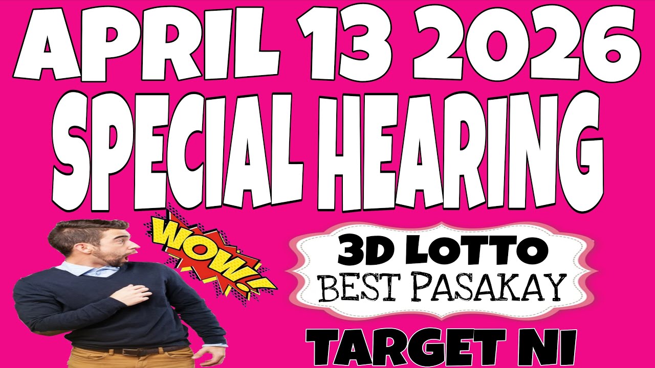SWERTRES HEARING TODAY APRIL 13 2026