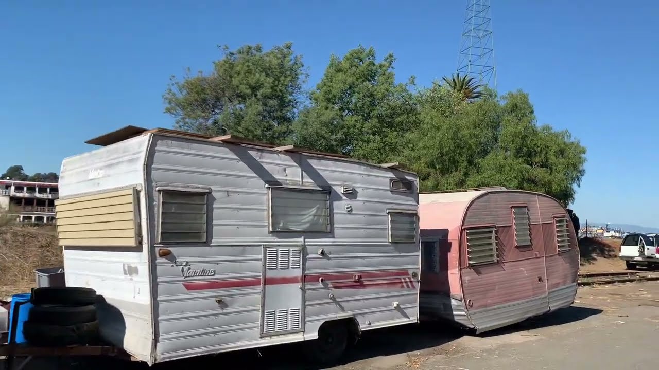 Derr Street Homeless camp.Vallejo, California.