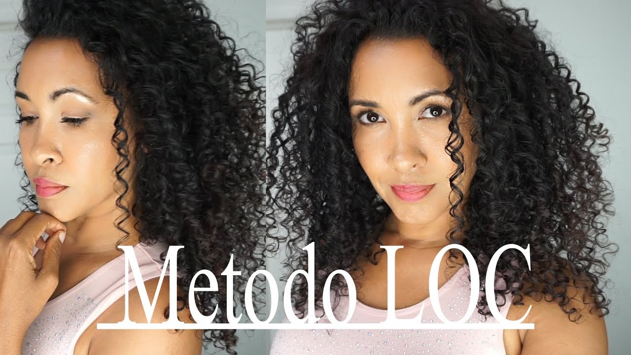 Metodo LOC para cabello rizado / Como hidratar el cabello rizado