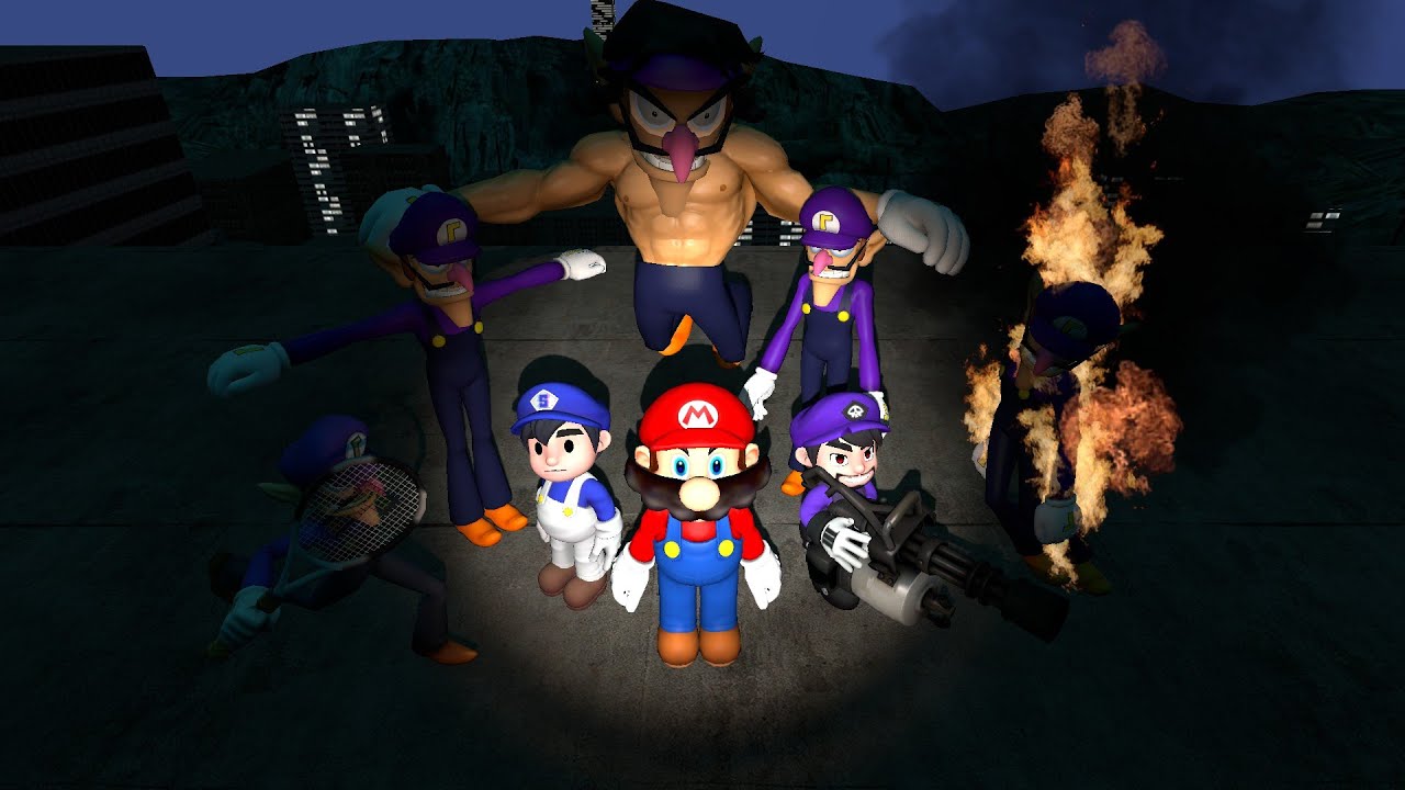 Waluigi Does Absolutely Everything (An SMG4 Fan Animation)