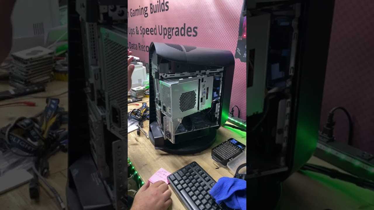 Dell Alienware Aurora R9 - Worst thermal designed case ever?!?! Overheating FIXED!