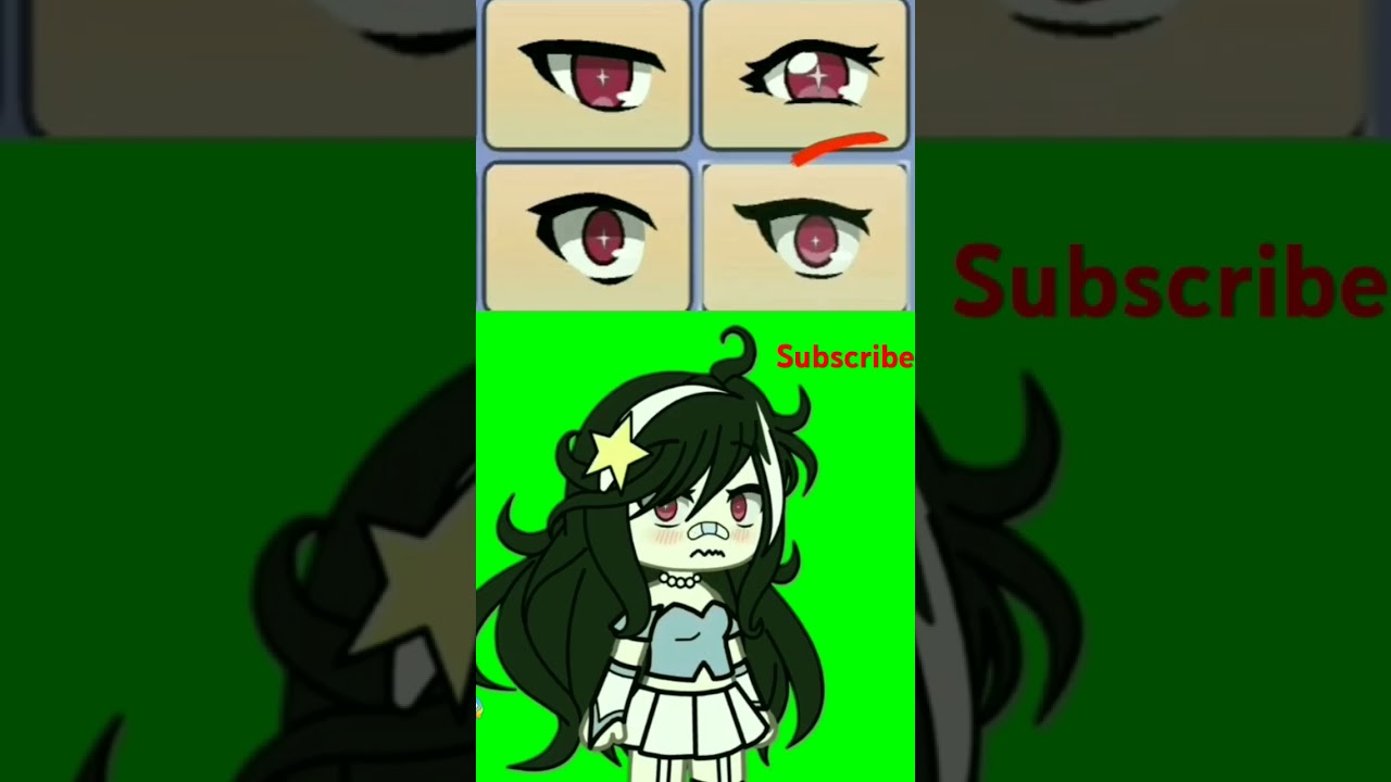 Tutorial to make eyes shocked✨😱#foryou #gacha #gachalife #gachaclub #animation #art #shorts