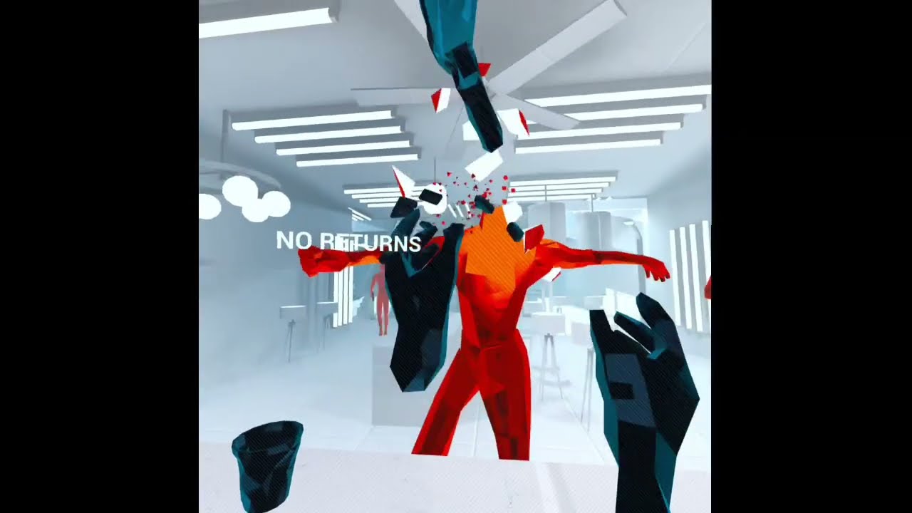 Trying To Speed Run Super Hot VR pt.1