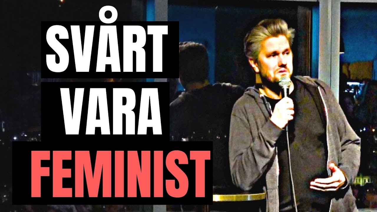 Svårt vara feminist | Frukt på pizza | Fredrik Andersson standup