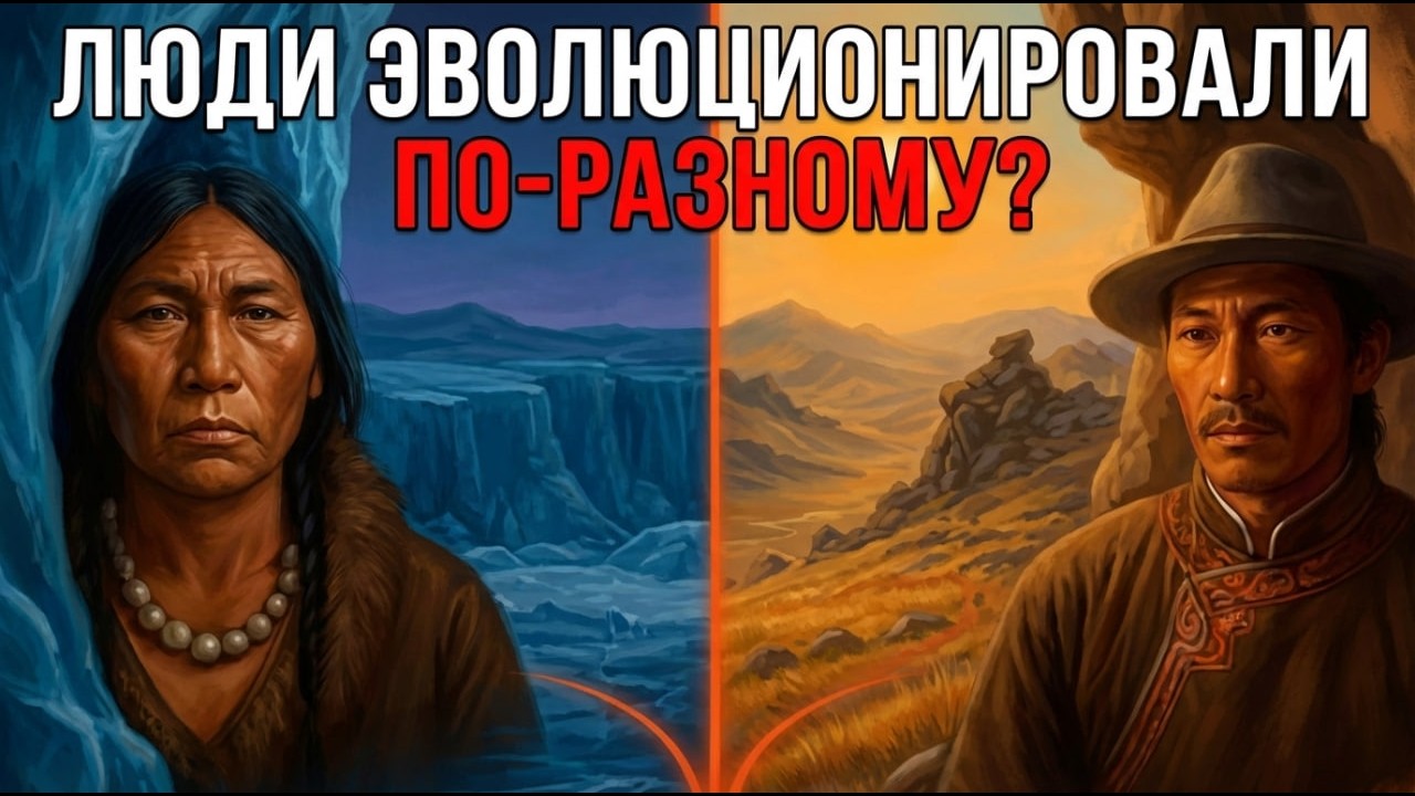 Почему американцы и азиаты пошли разными путями эволюции