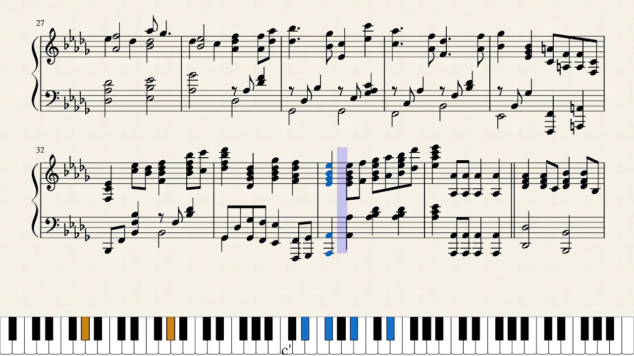 全然圣洁主 Holy Is He - Piano