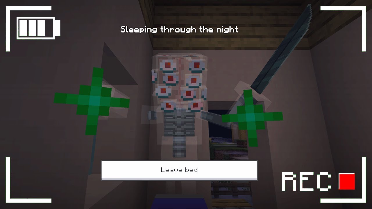 Something Won't Let Me Sleep in Minecraft...