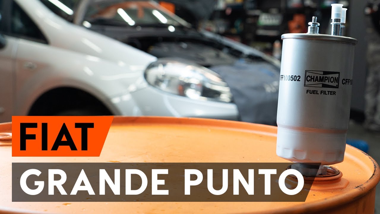 Come sostituire filtro carburante FIAT PUNTO 199 [VIDEO TUTORIAL DI AUTODOC]