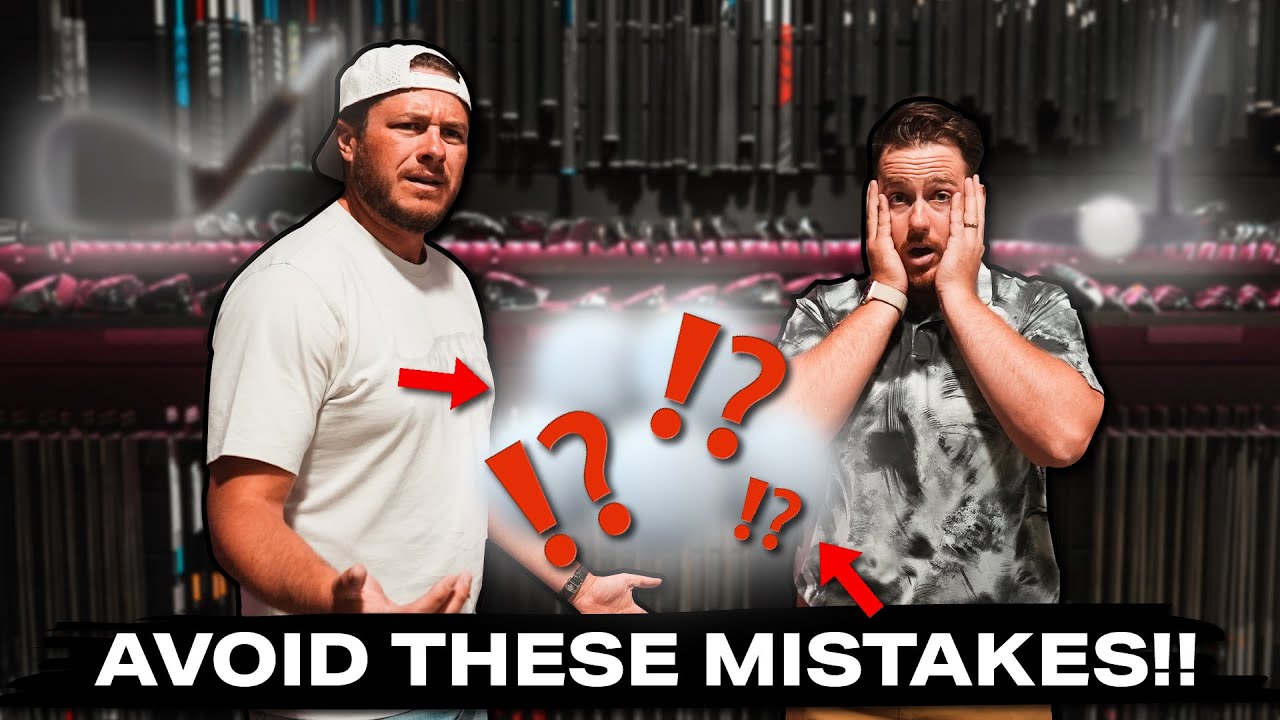 TOP 5 BIGGEST equipment mistakes MID handicappers make!!  (These will affect your game!!)