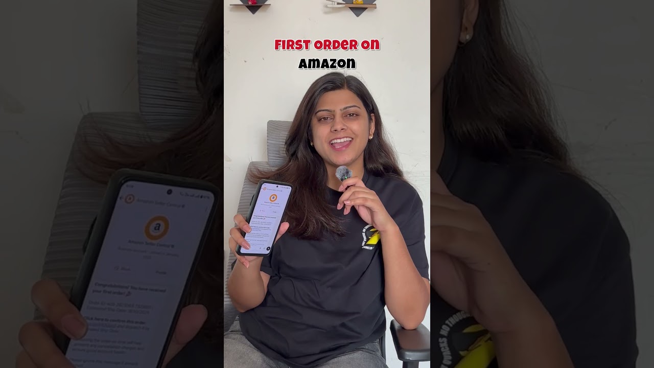 My First Order on Amazon! 😍 | Small Business Journey | Amazon Seller Story 