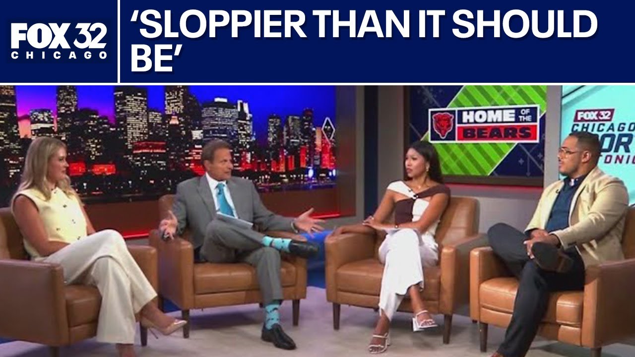 Breaking down the sloppy Bears Family Fest practice at Soldier Field | Chicago Sports Tonight