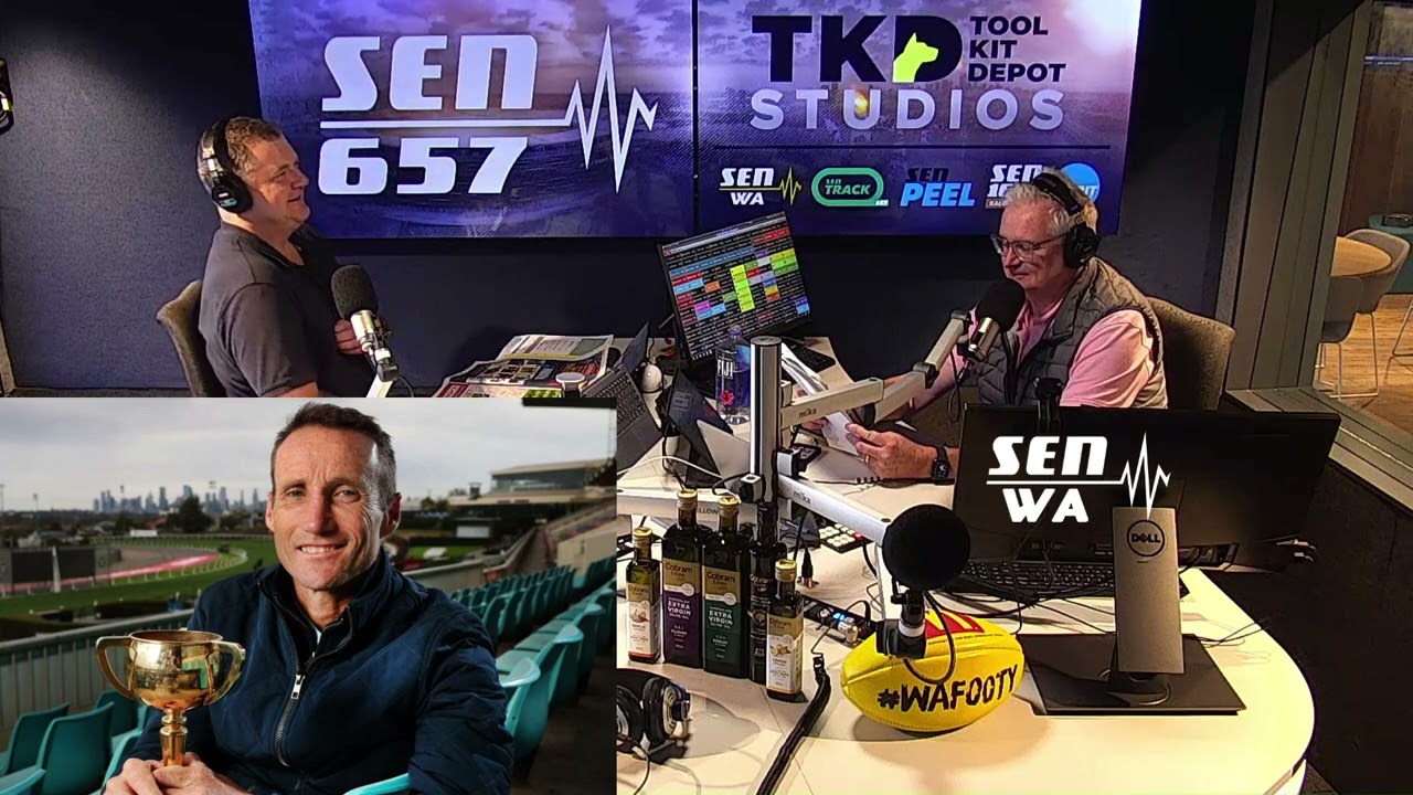 Legendary Jockey Damien Oliver on SEN WA Breakfast