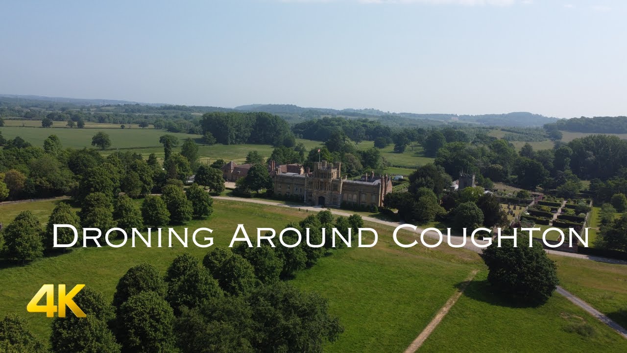 Droning Around Coughton + Coughton Court