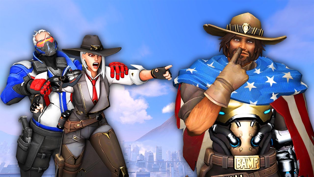 Потертые моменты Overwatch