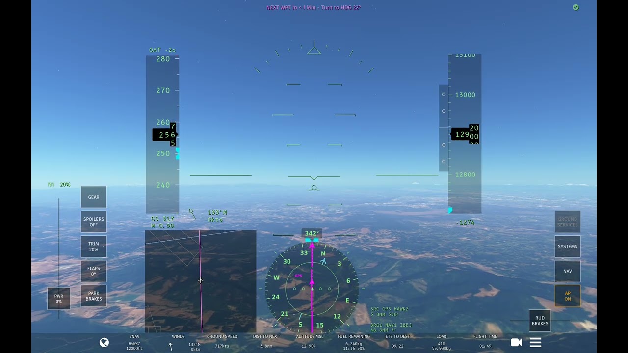 Decent, Landing, and Taxi To Gate Touturial (Infinite Flight)