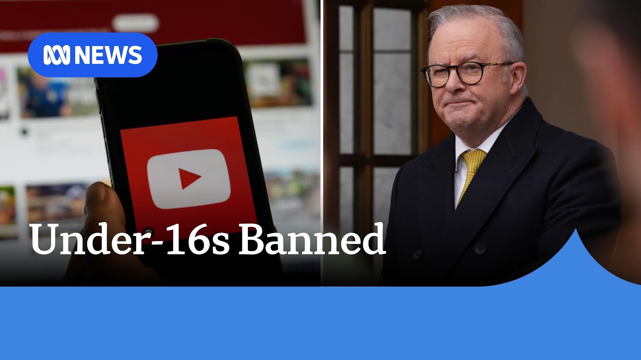 YouTube included in youth social media ban, federal government confirms | ABC NEWS