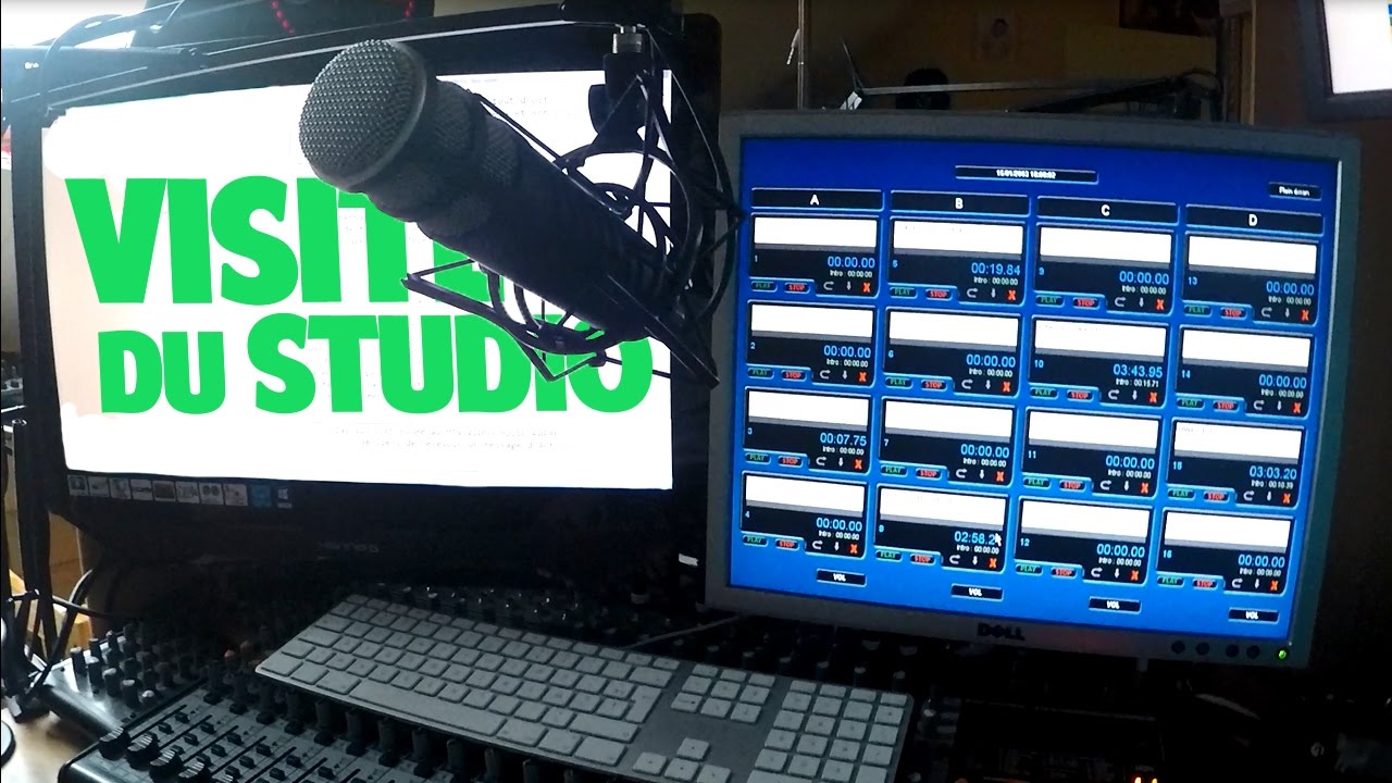 Visite du studio !