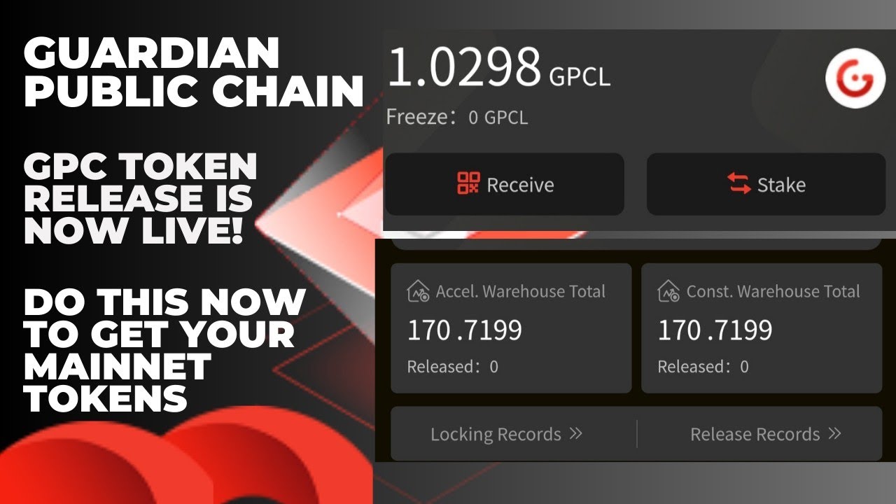 Guardian Public Chain Token Release is Now Live | Do This Now To Get Your Tokens Converted!