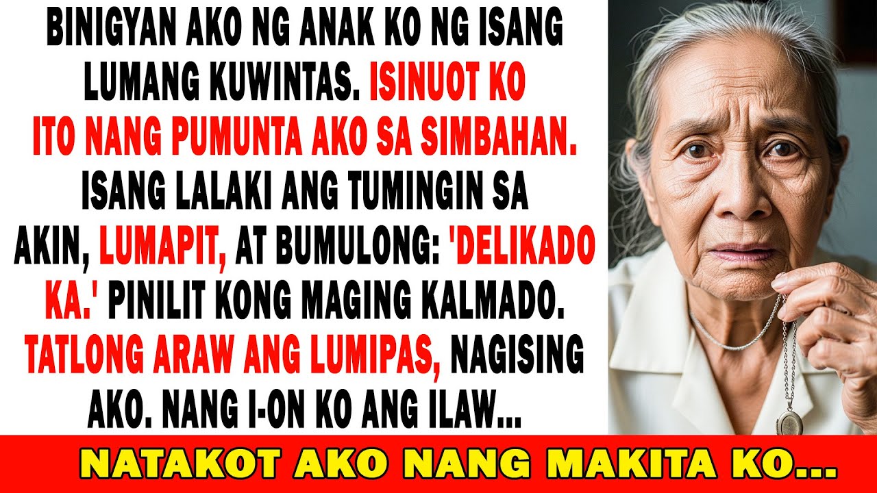 Kuha Ako Ng Lumang Kwintas Mula Sa Anak Ko Bilang Regalo 💍Pero Tatlong Araw Matapos, Nagulat Ako...😱