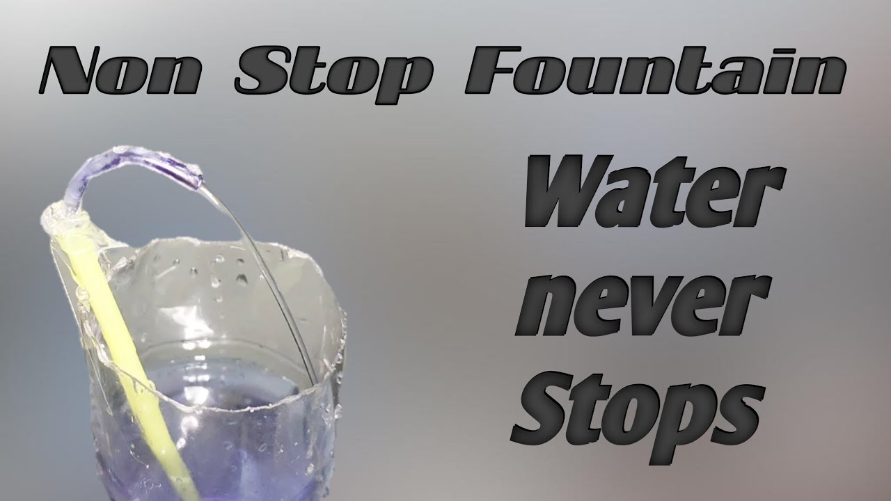 Make Non Stop Heron's Fountain#With Mini Plastic#bottle।।