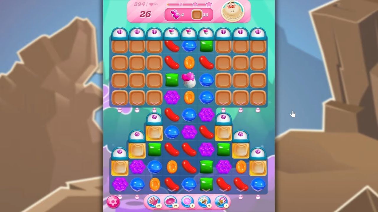 Candy Crush Saga LEVEL 894 NO BOOSTERS&nbsp;(new version)🐟☑️