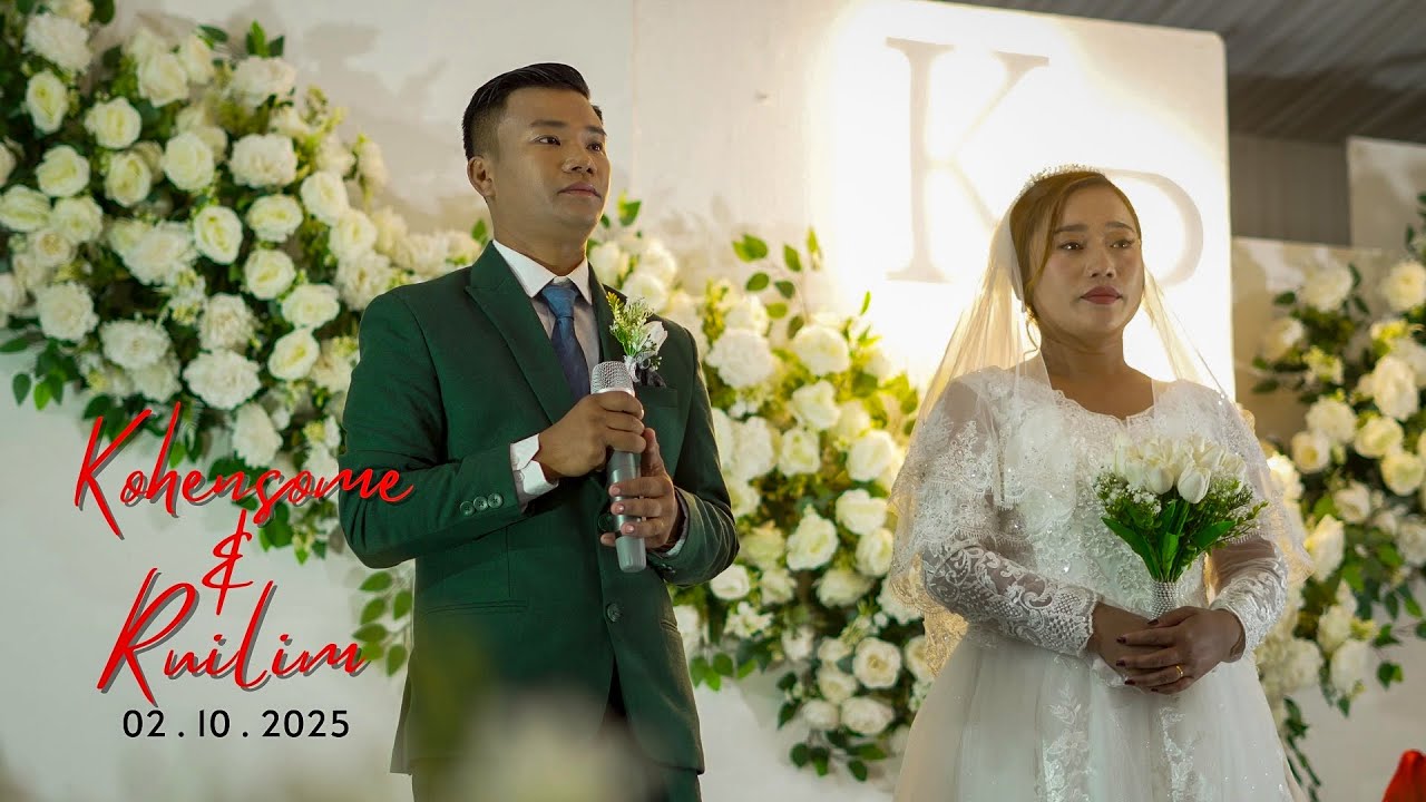 Kohensome Dangsha | Presenting song for his Love on wedding | Waithou Phunal Baptist Church, MNBA