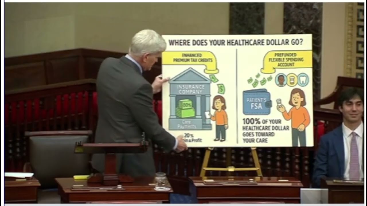 Senator Bill Cassidy proposing a Pre-funded Flexible Spending Account | Full Speech