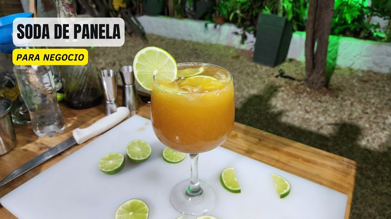 RECETA DE SODA DE PANELA PARA NEGOCIO - RECETA PARA NEGOCIO