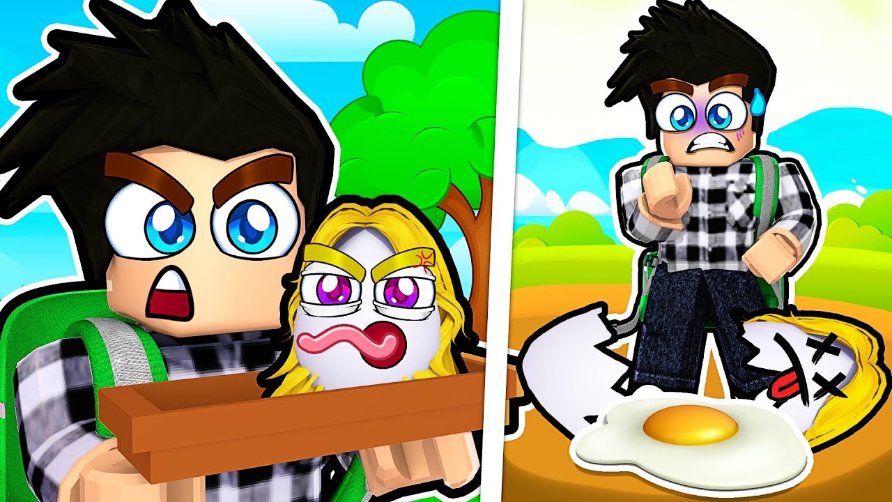 PORTER UN OEUF SUR ROBLOX ! (NE LE CASSEZ PAS)